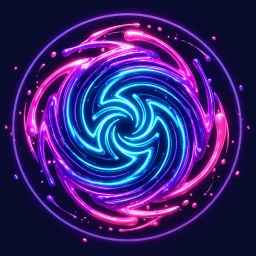 Spin Art: Magic Glow Wheel